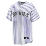 Nolan Jones 22 Colorado Rockies Home Men Jersey - White