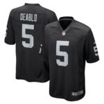 Divine Deablo 5 Las Vegas Raiders Men Game Jersey - Black