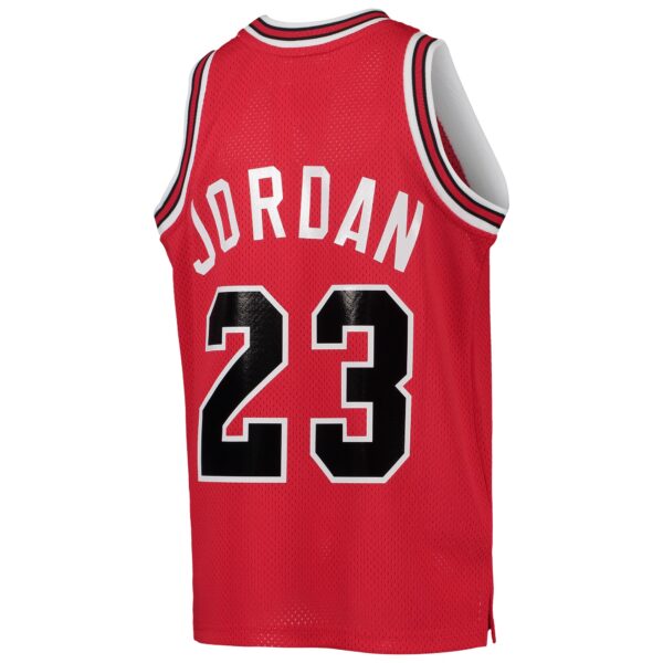 Michael Jordan Chicago Bulls Mitchell & Ness Youth 1984/85 Hardwood Classics Authentic Jersey - Red