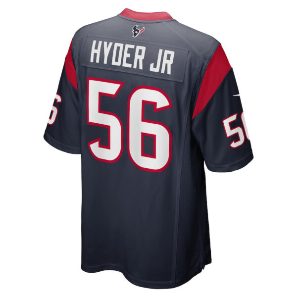 Kerry Hyder Jr. 56 Houston Texans Game Men Jersey - Navy