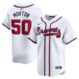 Charlie Morton Atlanta Braves  Home Limited Player Jersey - White