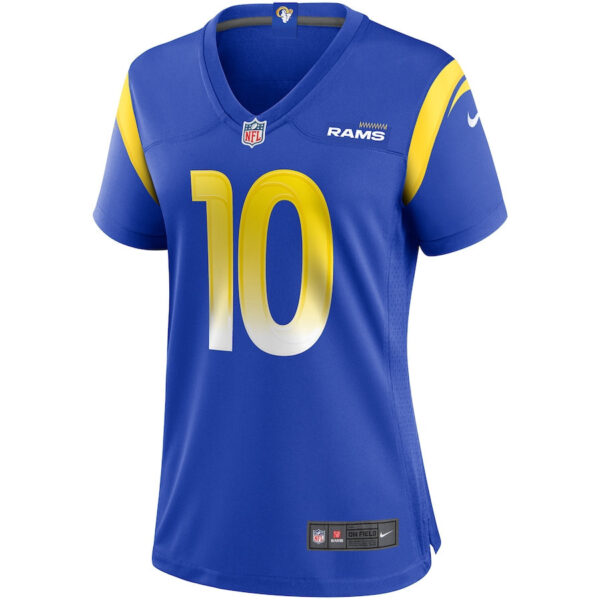 Cooper Kupp 10 Los Angeles Rams Women Jersey - Royal