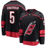 Jalen Chatfield Carolina Hurricanes Fanatics Home Premier Breakaway Player Jersey - Black