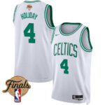 Jrue Holiday 4 Boston Celtics 2024 FINALS PATCH Swingman Jersey - Association Edition - White