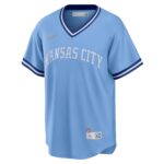 George Brett Kansas City Royals  Road Cooperstown Collection Player Jersey - Light Blue