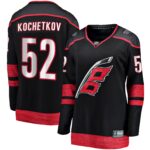 Pyotr Kochetkov Carolina Hurricanes Fanatics Women's Home Premier Breakaway Player Jersey - Black