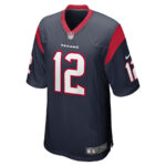 Nico Collins 12 Houston Texans Men Game Jersey - Navy