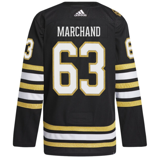 Brad Marchand 63 Boston Bruins Primegreen Men Jersey - Black