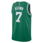Jaylen Brown 7 Boston Celtics Unisex Swingman Jersey - Icon Edition - Kelly Green