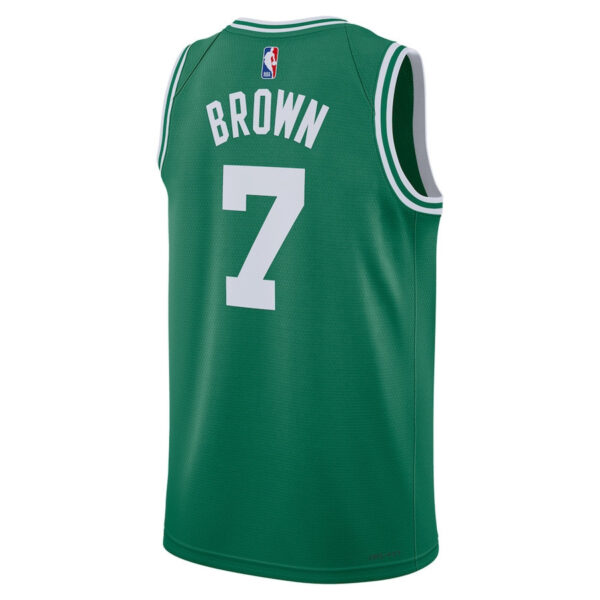 Jaylen Brown 7 Boston Celtics Unisex Swingman Jersey - Icon Edition - Kelly Green