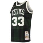 Larry Bird Boston Celtics Mitchell & Ness 1985/86 Hardwood Classics Uninterrupted Swingman Jersey - Black
