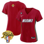 Miami Heat 2023 Finals Baseball Women Jersey - Statement