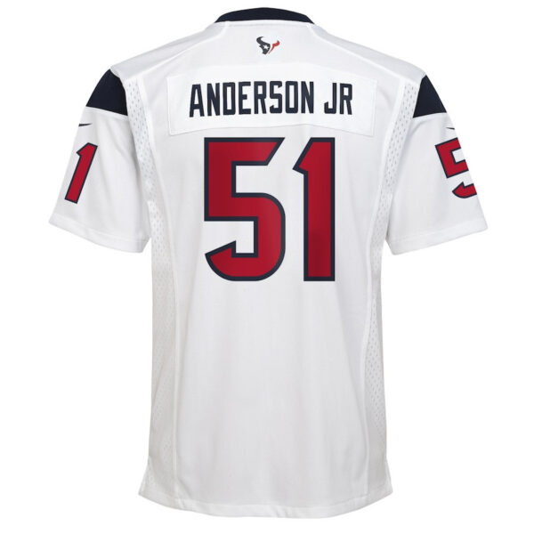 Will Anderson Jr. 51 Houston Texans YOUTH Game Jersey - White