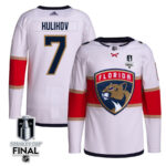 Dmitry Kulikov 7 Florida Panthers 2024 STANLEY CUP Final Away Breakaway Jersey - Men, White