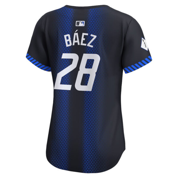 Javier Baez 28 Detroit Tigers 2024 City Connect Limited Women Jersey - Navy