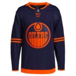 Edmonton Oilers adidas Men's Alternate Primegreen Authentic Blank Jersey - Navy