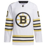 Boston Bruins 100th Anniversary Primegreen Custom Men Jersey - White