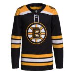 Boston Bruins adidas Home Primegreen Authentic Jersey - Black