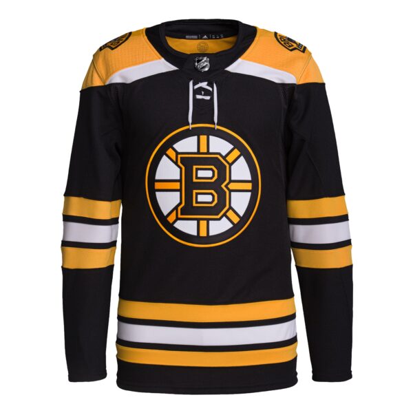 Boston Bruins adidas Home Primegreen Authentic Jersey - Black