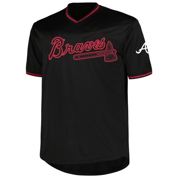 Ronald Acuu00c3u00b1a Jr. Atlanta Braves Profile Big & Tall Pop Fashion Player Jersey - Black