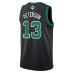 Kristaps Porzingis 8 Boston Celtics 2024 FINALS PATCH Swingman Jersey - Statement Edition - Black