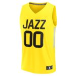 Jordan Clarkson Utah Jazz Fanatics Youth Fast Break Player Jersey - Icon Edition - Yellow