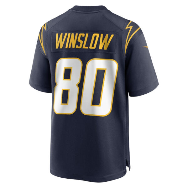 Kellen Winslow 80 Los Angeles Chargers Men Retired Jersey - Navy