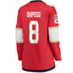 Kyle Okposo 8 Florida Panthers 2024 STANLEY CUP Final Women's Home Breakaway Jersey - Red