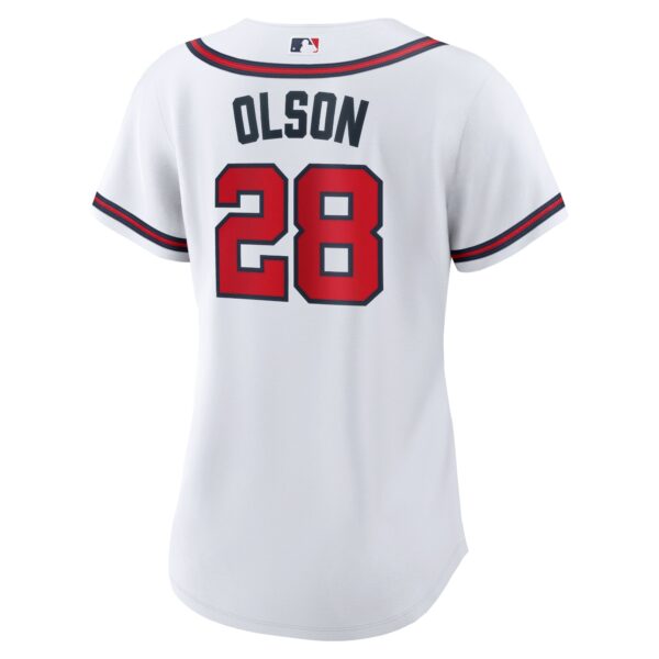 Matt Olson Atlanta Braves  Women's Home Replica Player Jersey - White