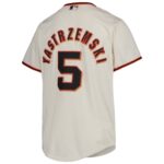 Mike Yastrzemski San Francisco Giants  Youth Alternate Replica Player Jersey - Cream