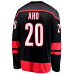 Sebastian Aho Carolina Hurricanes Fanatics Home Breakaway Jersey - Black