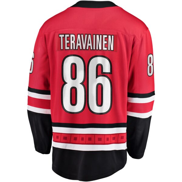Teuvo Teravainen Carolina Hurricanes Fanatics Alternate Breakaway Player Jersey - Red
