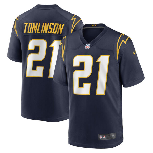 LaDainian Tomlinson 21 Los Angeles Chargers Men Retired Jersey - Navy