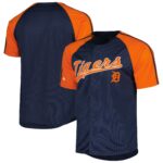 Detroit Tigers Stitches Team Raglan Jersey - Navy