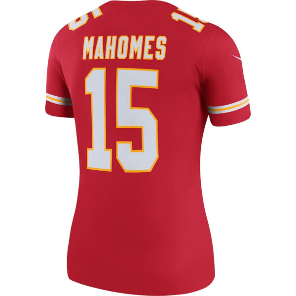 Patrick Mahomes 15 Kansas City Chiefs Women Legend Team Jersey - Red