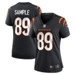 Drew Sample 89 Cincinnati Bengals Women Game Jersey - Black