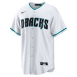 Arizona Diamondbacks Alternate Custom Men Jersey - White