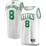 Kristaps Porzingis Boston Celtics Fanatics 2024 NBA Finals Fast Break Replica Player Jersey - Association Edition - White