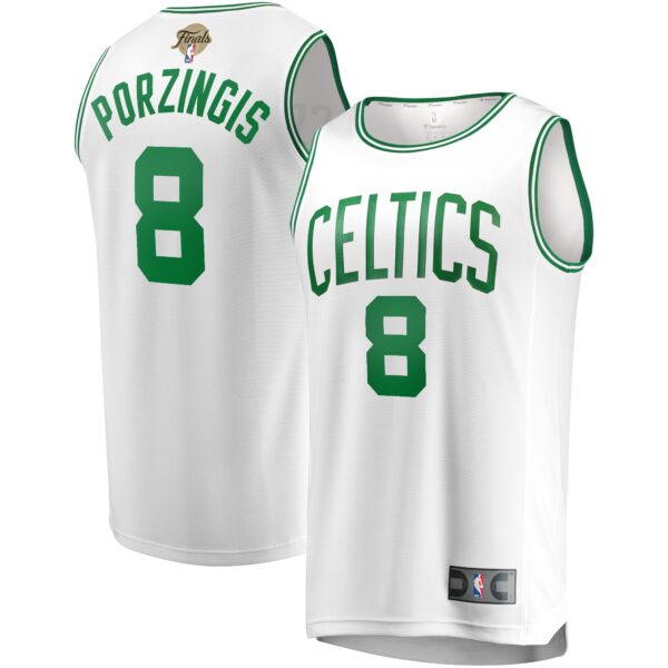 Kristaps Porzingis Boston Celtics Fanatics 2024 NBA Finals Fast Break Replica Player Jersey - Association Edition - White
