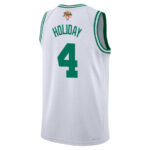 Jrue Holiday 4 Boston Celtics 2024 FINALS PATCH Swingman Jersey - Association Edition - White
