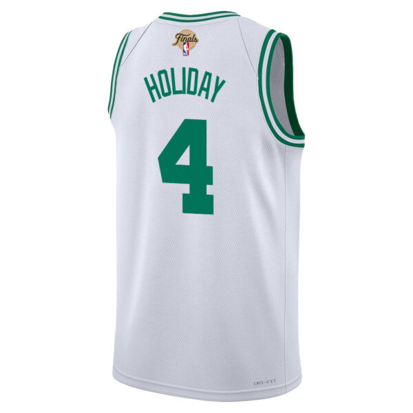 Jrue Holiday 4 Boston Celtics 2024 FINALS PATCH Swingman Jersey - Association Edition - White