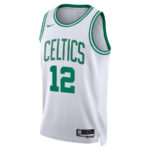 Oshae Brissett 12 Boston Celtics 2024 FINALS PATCH Swingman Jersey - Association Edition - White