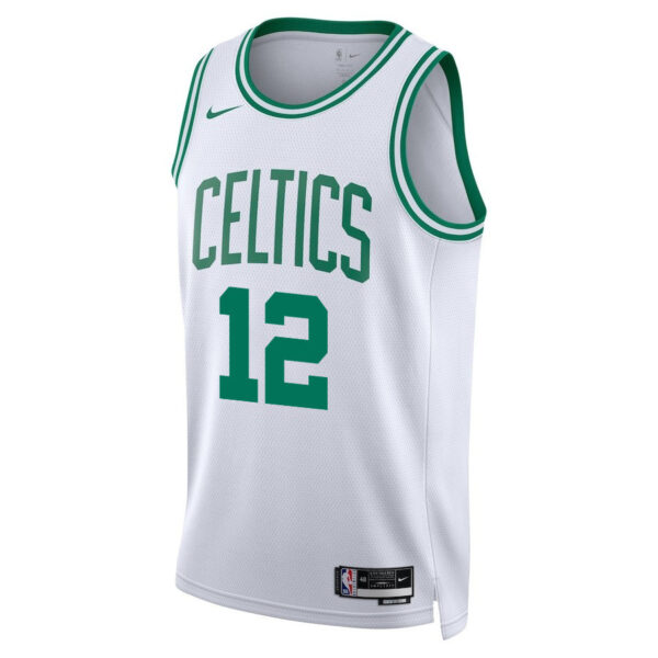 Oshae Brissett 12 Boston Celtics 2024 FINALS PATCH Swingman Jersey - Association Edition - White