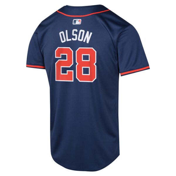 Matt Olson Atlanta Braves  Youth Alternate Limited Player Jerseyu00c2u00a0u00e2u20acu201c Navy
