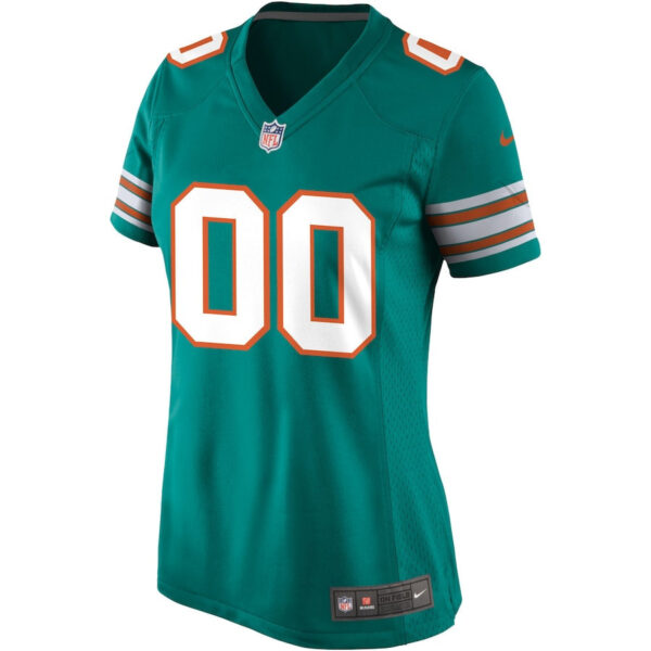 Miami Dolphins Women Alternate Custom Game Jersey - Aqua