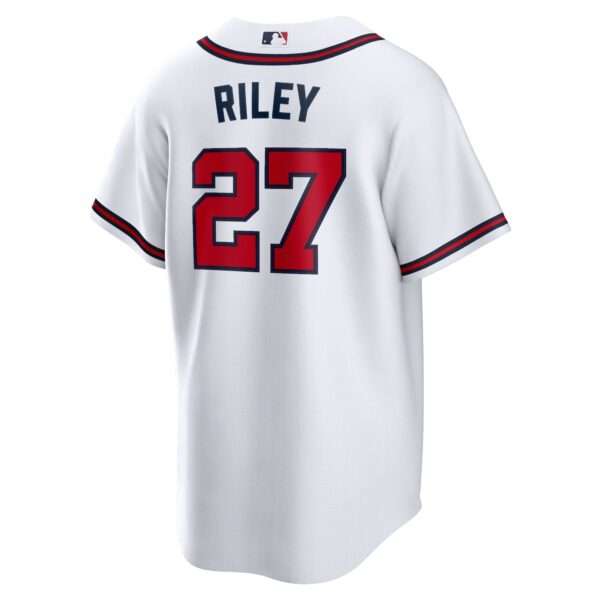 Austin Riley Atlanta Braves  Home Replica Player Jersey - White