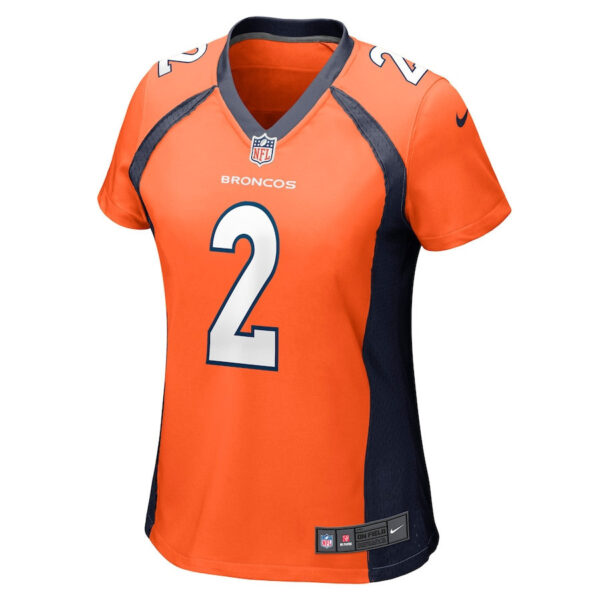 Patrick Surtain II 2 Denver Broncos Women Game Jersey - Orange