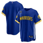 Golden State Warriors Baseball Men Jersey - Royal