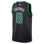 Kristaps Porzingis 8 Boston Celtics 2024 FINALS CHAMPIONS Swingman Jersey - Statement Edition - Black