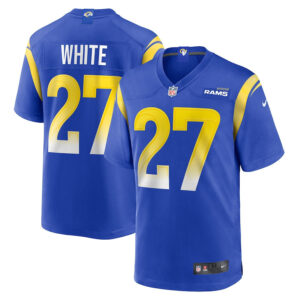 Tre'Davious White 27 Los Angeles Rams Team Game Men Jersey - Royal